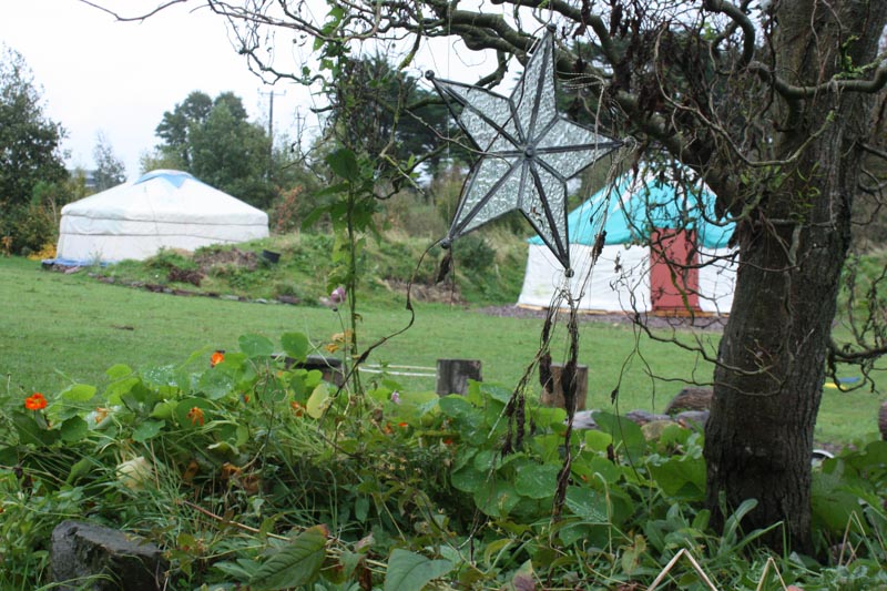 yurt camping with toddlers in ireland