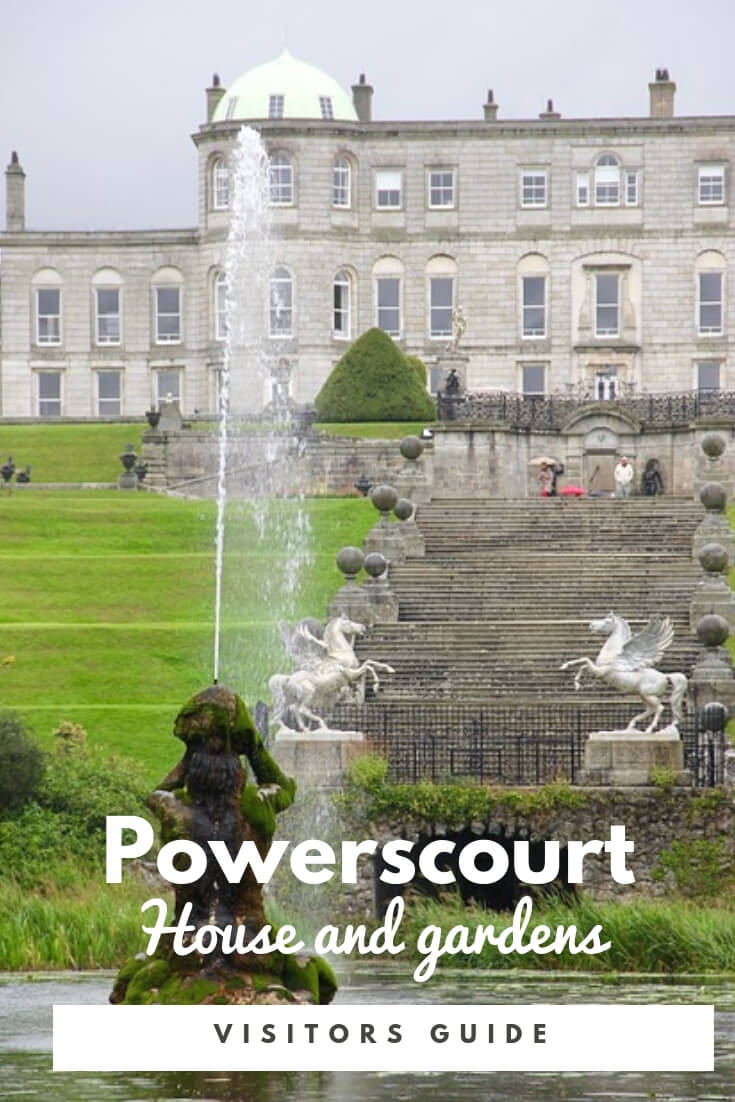 Are the famous Powerscourt gardens really worth a visit? We believe they are and in this guide, we share our tips on how to plan a perfect day trips from Dublin to POwerscourt gardens (in the photo)