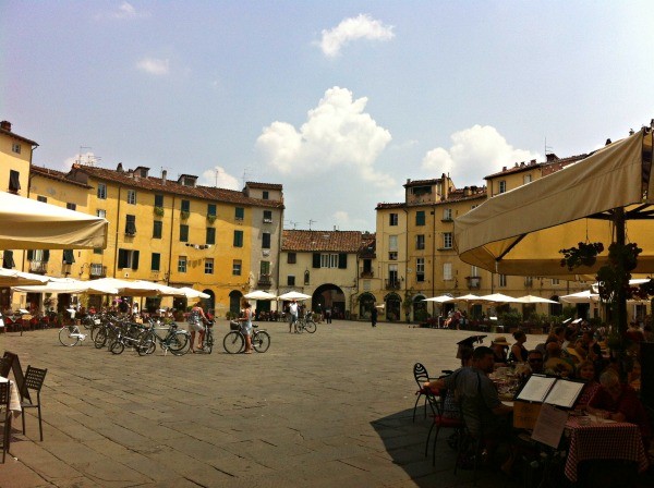 One of my favourite day trips from Florence is Lucca. Roman in origin, it is full of historical charm and a great day out for families