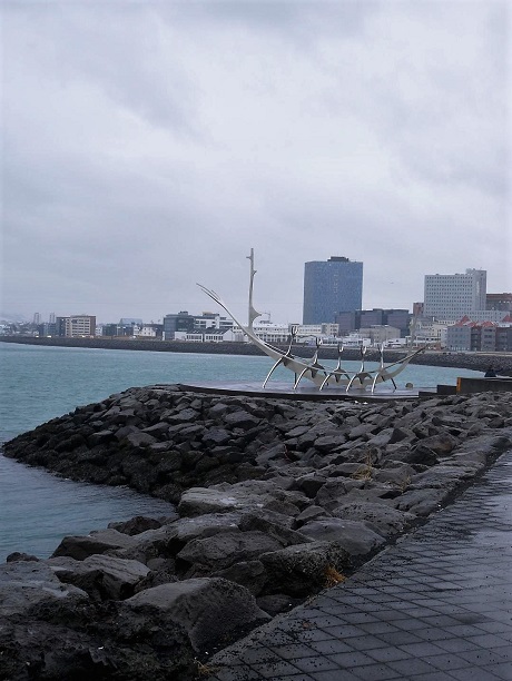 Reykjavik in winter