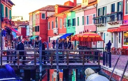 Burano island Italy