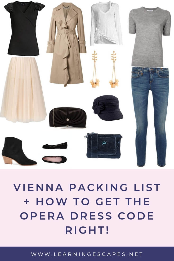 How to pack for Vienna and get the dress code right