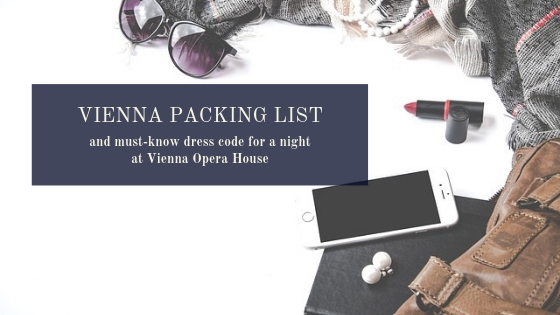 Vienna packing list and Vienna dress code cover