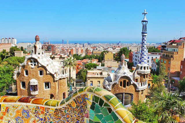 View of Barcelona from Park Guell