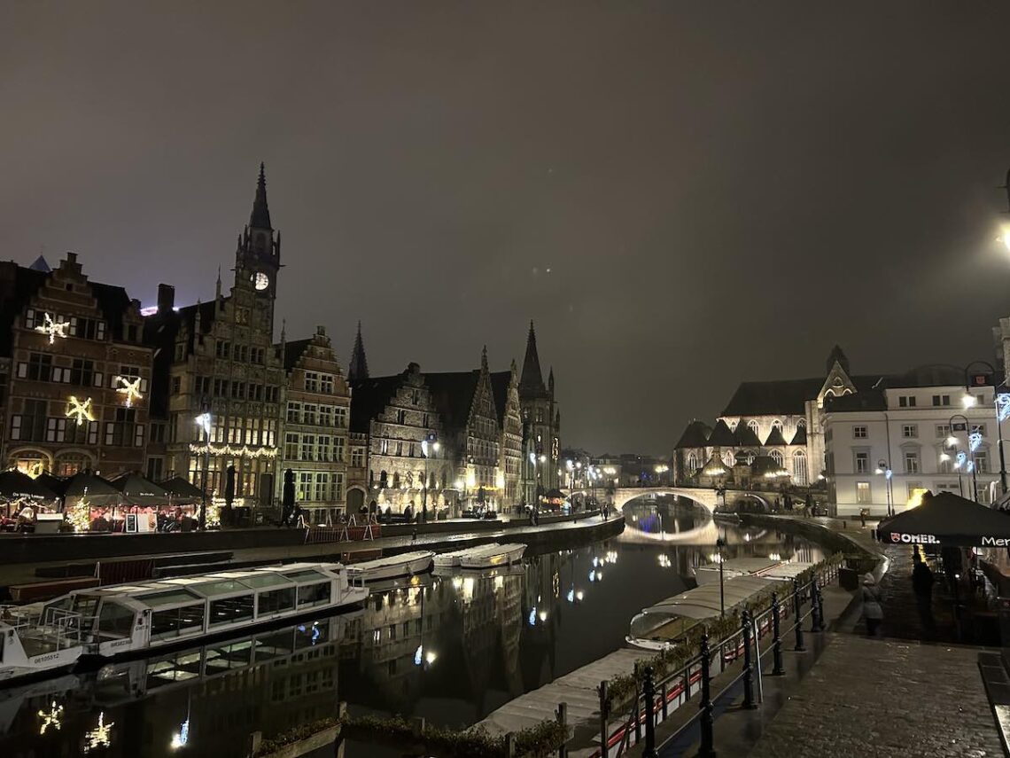Ghent at night